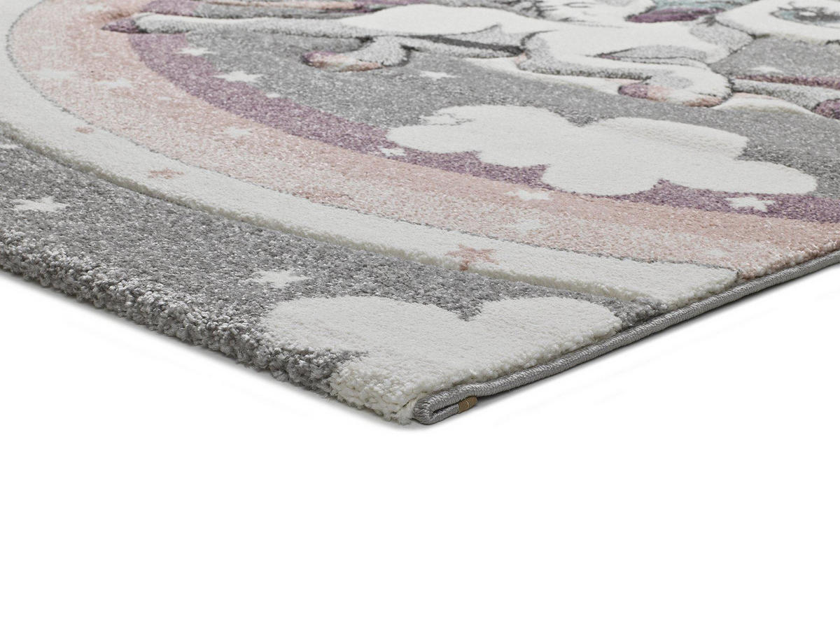 KINDERTEPPICH Grau Kinder 120/170 cm - Grau, Naturmaterialien/Textil (120/170cm) - Atticgo