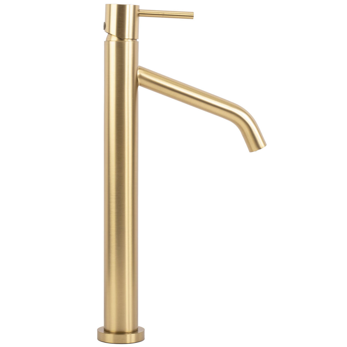 WASCHBECKENARMATUR Rea Level Brush Gold High - Goldfarben, Metall (5/34.5/18.5cm) - REA