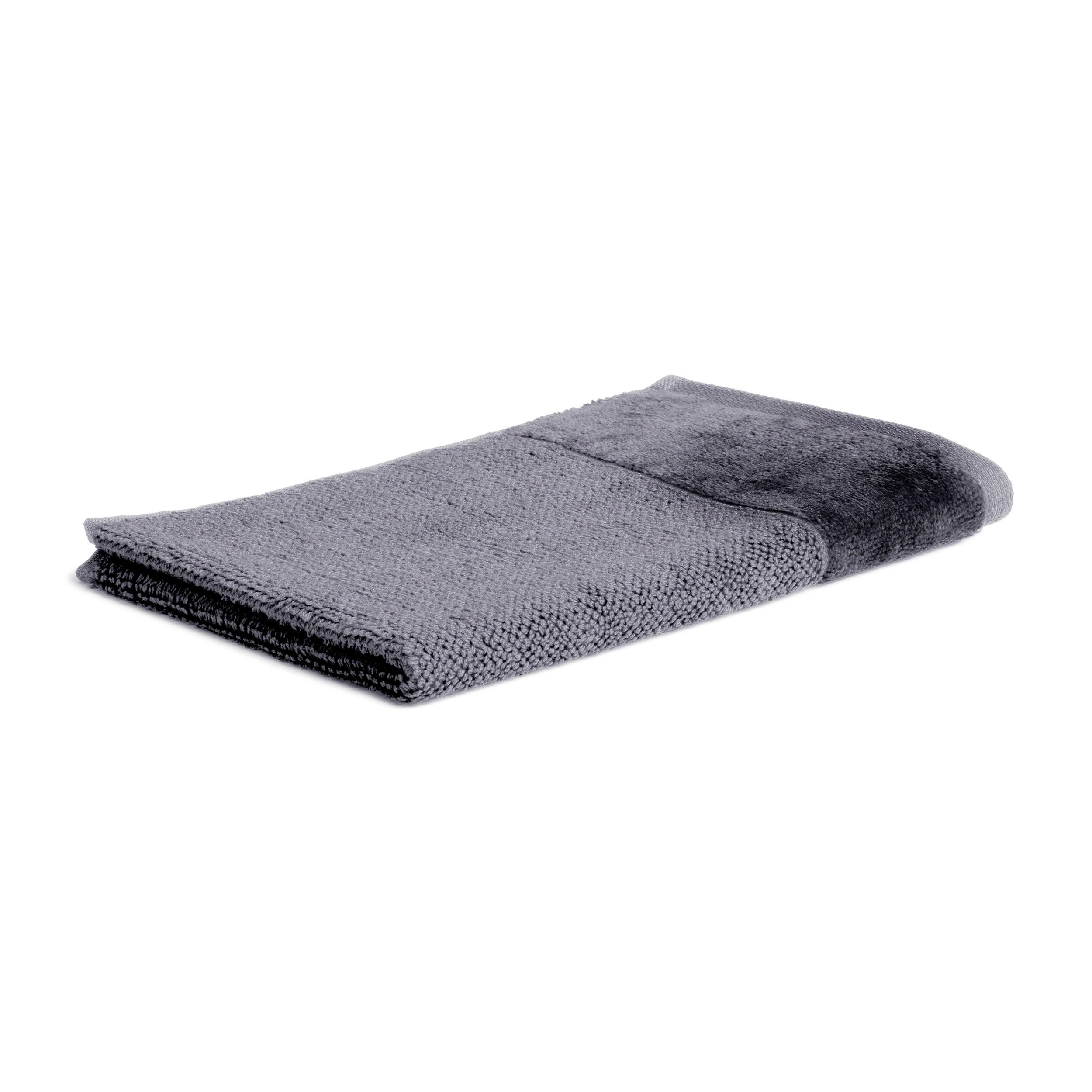 GÄSTETUCH BAMBOO LUXE - Grau, Textil (30/50cm) - MÖVE