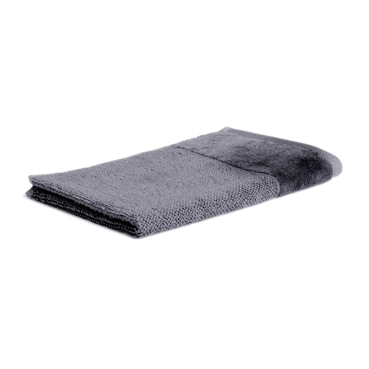 GÄSTETUCH BAMBOO LUXE - Grau, Textil (30/50cm) - MÖVE