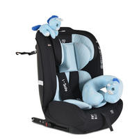 KINDERSITZ i-Size i-Safe blau (76-150cm) Isofix, Top Tether, 13-fach verstellbar - Blau, Kunststoff (45/60/46cm) - Moni