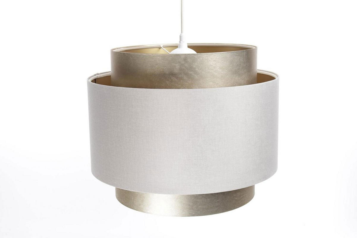 HÄNGELEUCHTE Gold 40/31 cm - Goldfarben, Kunststoff (40/1/31cm) - ONZENO