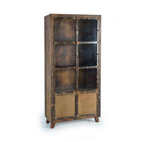 VITRINE aus Holz - Braun, Holz (40/190/90cm) - Giner y Colomer