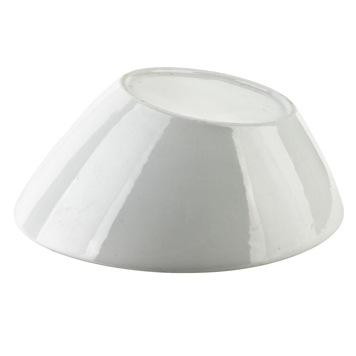 SCHALE Basic weiß 20,5/20,5/9,5 cm Porzellan - Weiß, Keramik (25.5/20.5/9.5cm) - Mondex