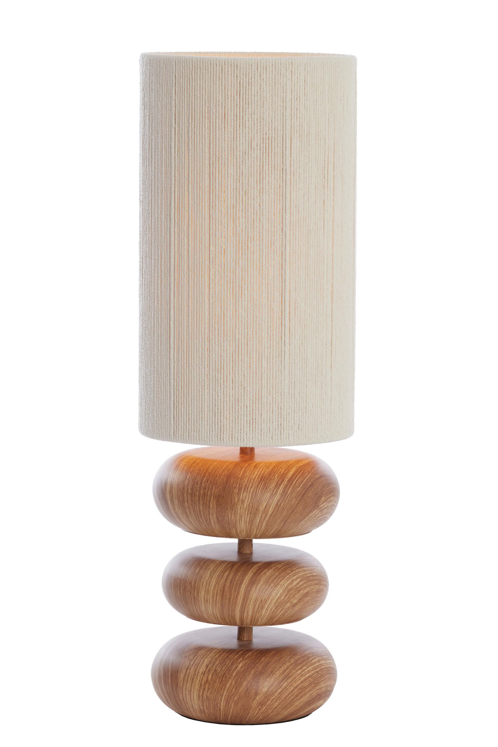 TISCHLAMPE Danialo Braun Ø22/67,5 cm - Braun, Metall (22/22/67.5cm) - Light & Living