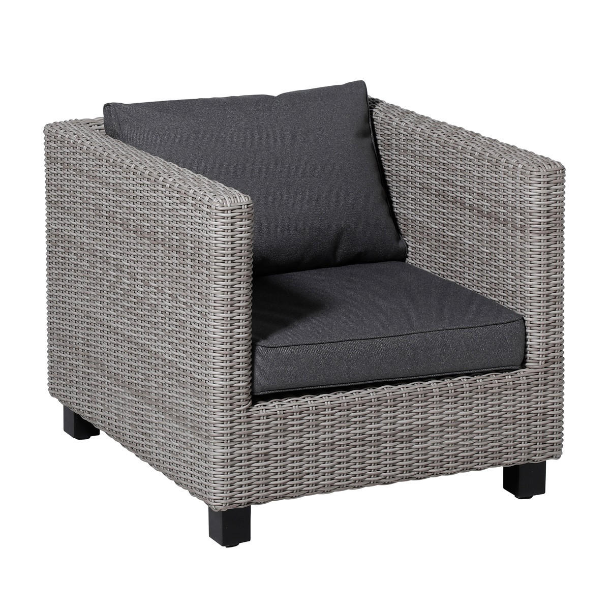 SITZKISSEN Manchester 60/60 cm 2er-Set - Grau, Textil (60/8/60cm) - Madison