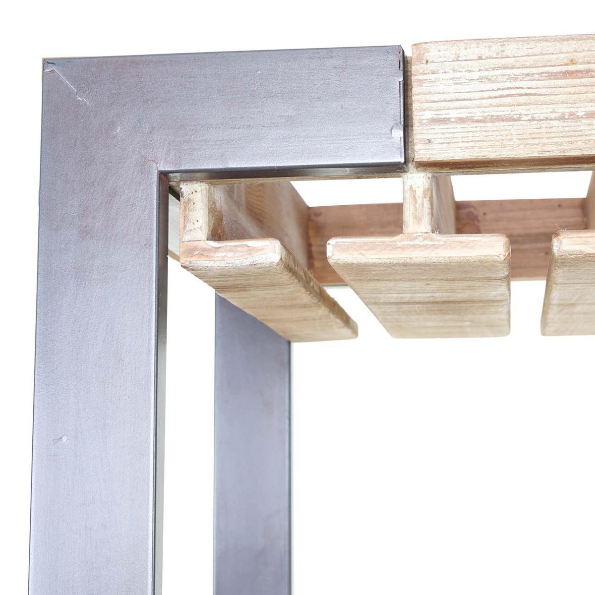 WEINREGAL Braun, Schwarz - Schwarz/Braun, Holz (114/189/39cm) - MCW