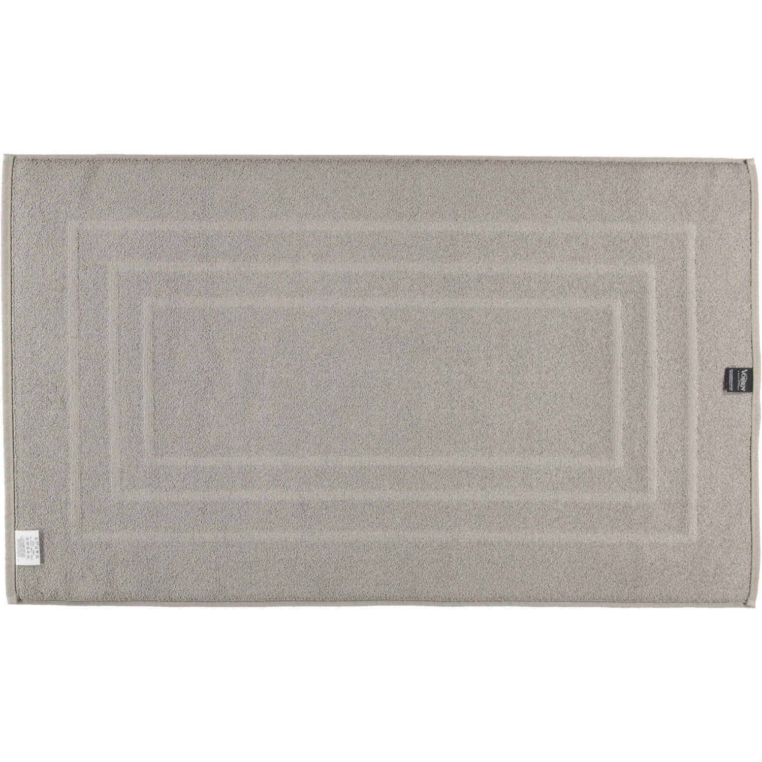 BADEMATTEN FEELING PEPPLESTONE - 7470 - Grau, Textil (60/100cm) - Vossen