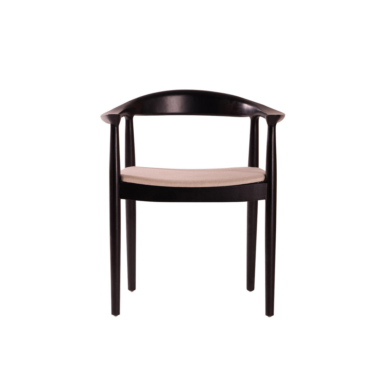 STUHL 2er-Set Holz Beige - Beige, Holz (64/72/53cm) - Nordlys