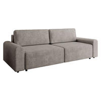 SCHLAFSOFA Bella - Schwarz/Grau, Holz/Kunststoff (240/85/95cm) - MIRJAN24