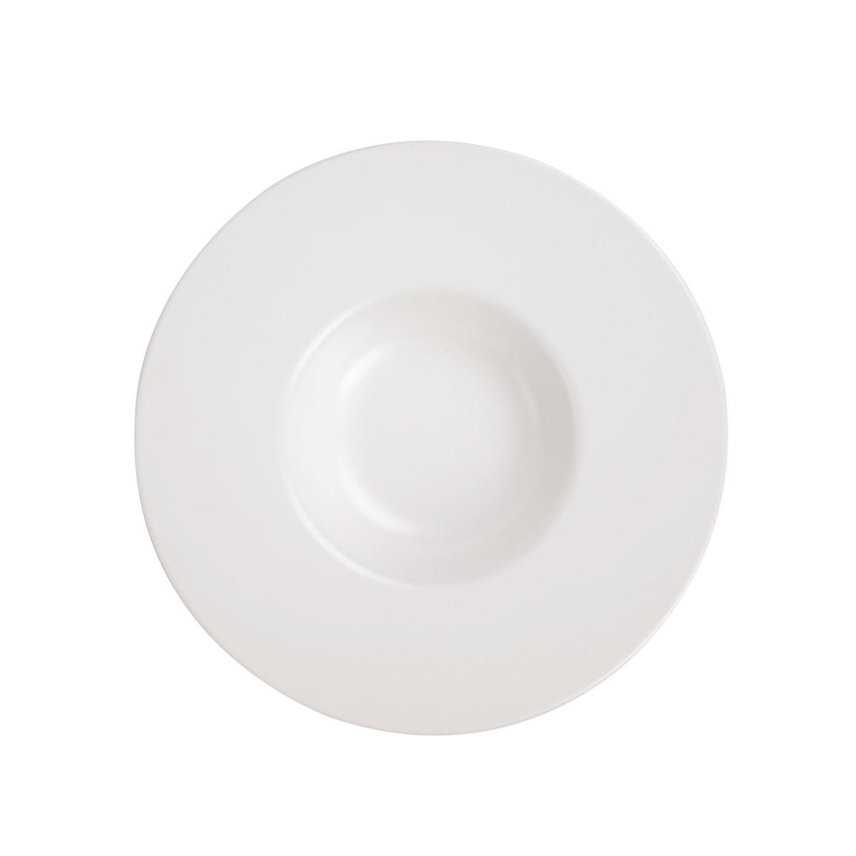 NUDELTELLER Famelio weiß 28 cm 6er-Set - Weiß, Keramik (28cm) - Homla