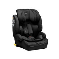 KINDERSITZ I-Bronn i-Size schwarz (76-150cm) Isofix, Top Tether, Kissen, Gurt - Schwarz, Kunststoff (43/59/46cm) - Kikka boo
