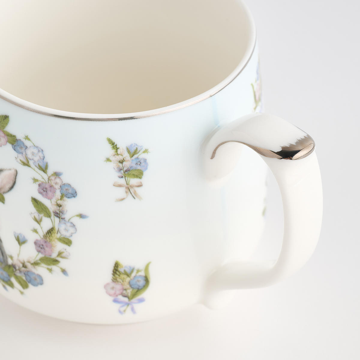 BECHER Pansilo - Hellblau, Keramik (0.43L) - home&you