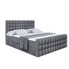 BOXBETT VIONE-Z - 160 x 200 - H4 - Dunkelgrau - Dunkelgrau, Holzwerkstoff (160/200cm) - ALTDECOR