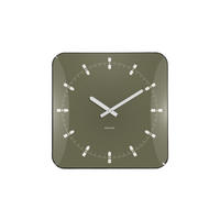 WANDUHR Sucinto Dome Grün 4.5/35/35 cm - Grün, Kunststoff (35/35/4.5cm) - Karlsson