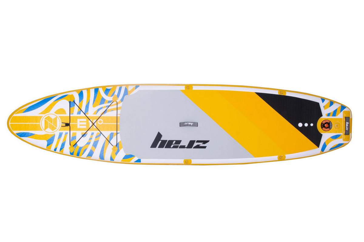 STAND-UP-PADDLE-BOARD E11 SUP Komplettset 335 x 81 x 13 cm mit viel Zubehör - Gelb, Kunststoff (335/81/13cm) - Zray