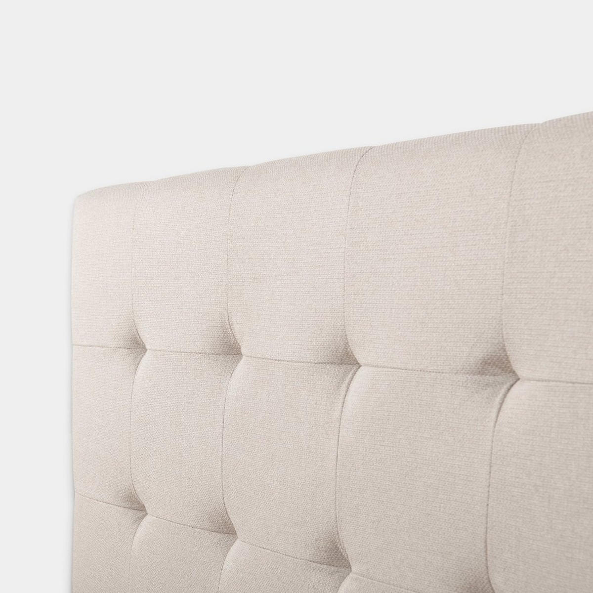 KOPFTEIL DOPPELTES Pier Beige 170 cm x 70 cm - Beige, Textil (170/7cm) - Klast Home