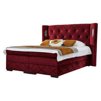 BOXBETT Focus Lux - Bordeaux, Holz (200/200cm) - MIRJAN24