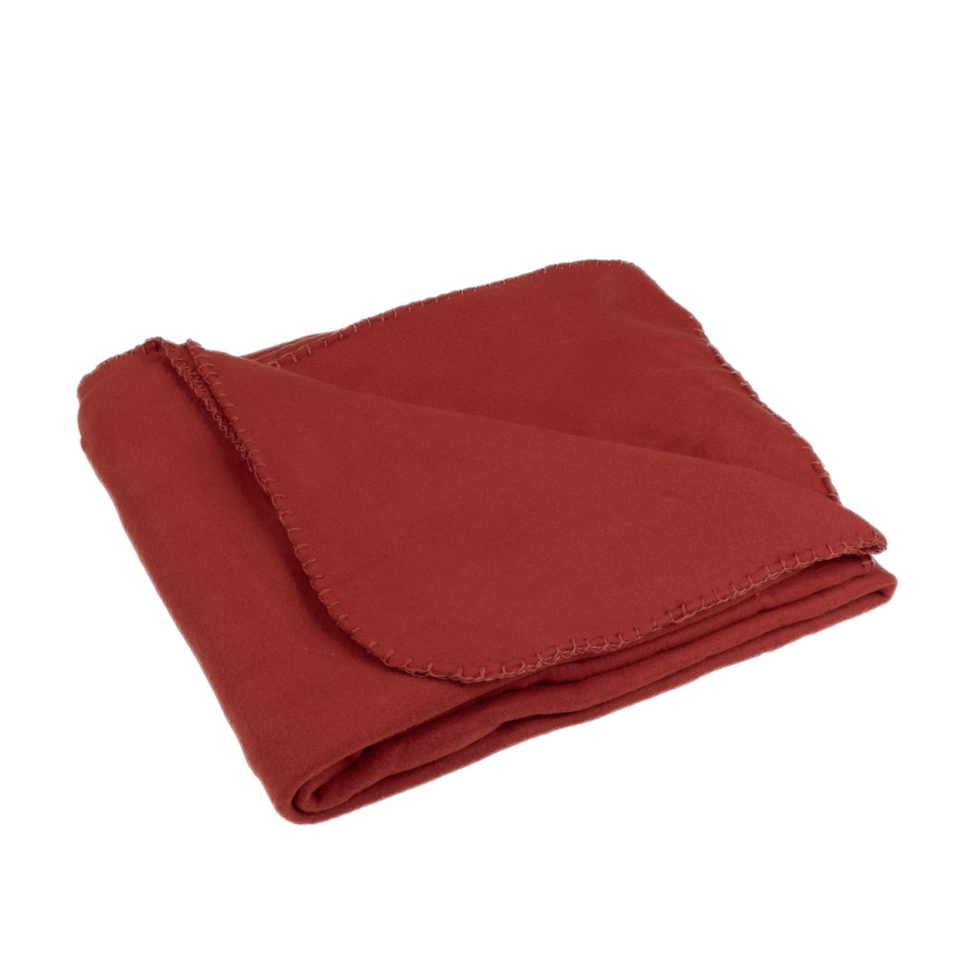 FLEECEDECKE Milout 125/150 cm - Terracotta, Textil (150/125cm) - Douceur d´intérieur