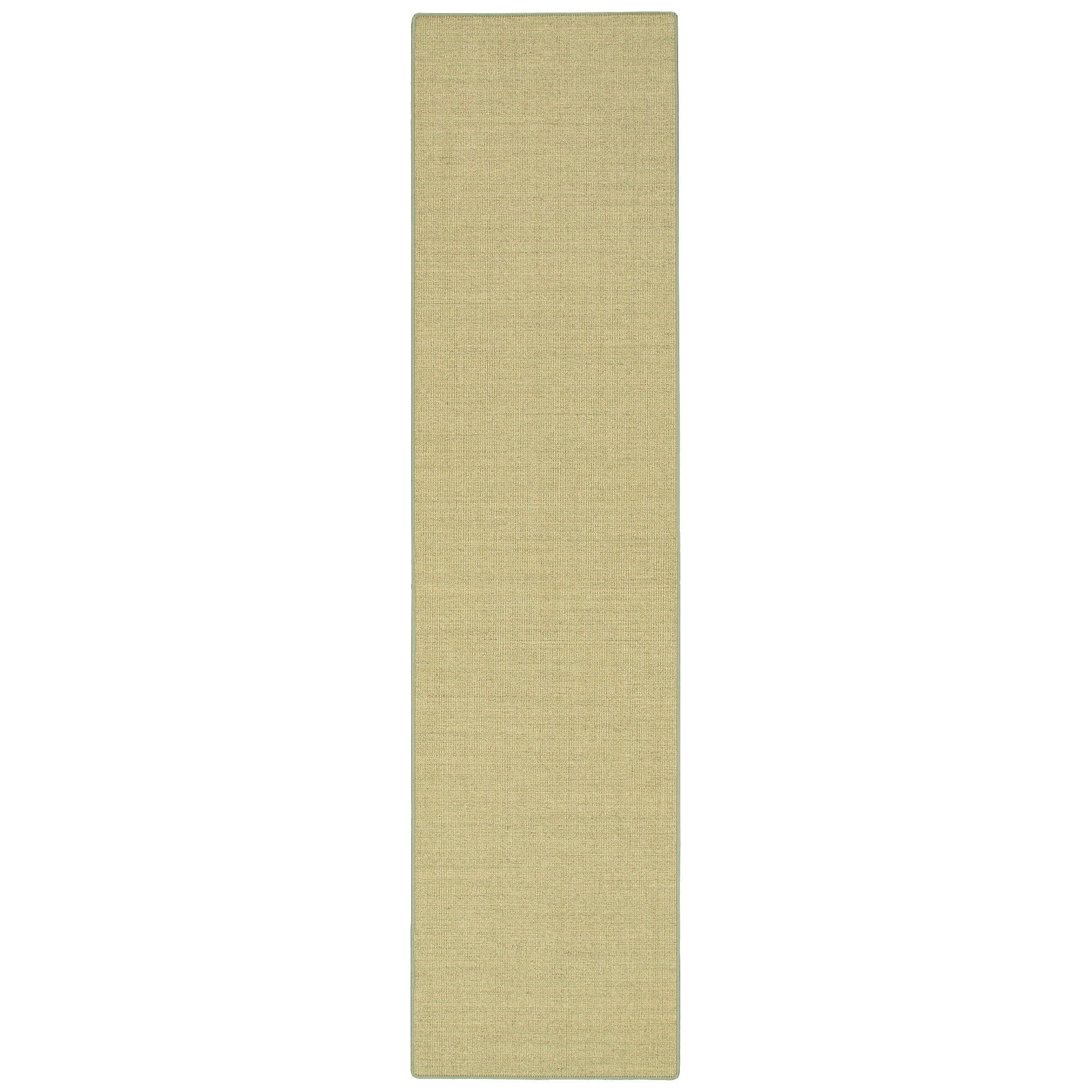SISAL NATUR LÄUFER TEPPICH - Grün, Textil (80/160cm) - Snapstyle
