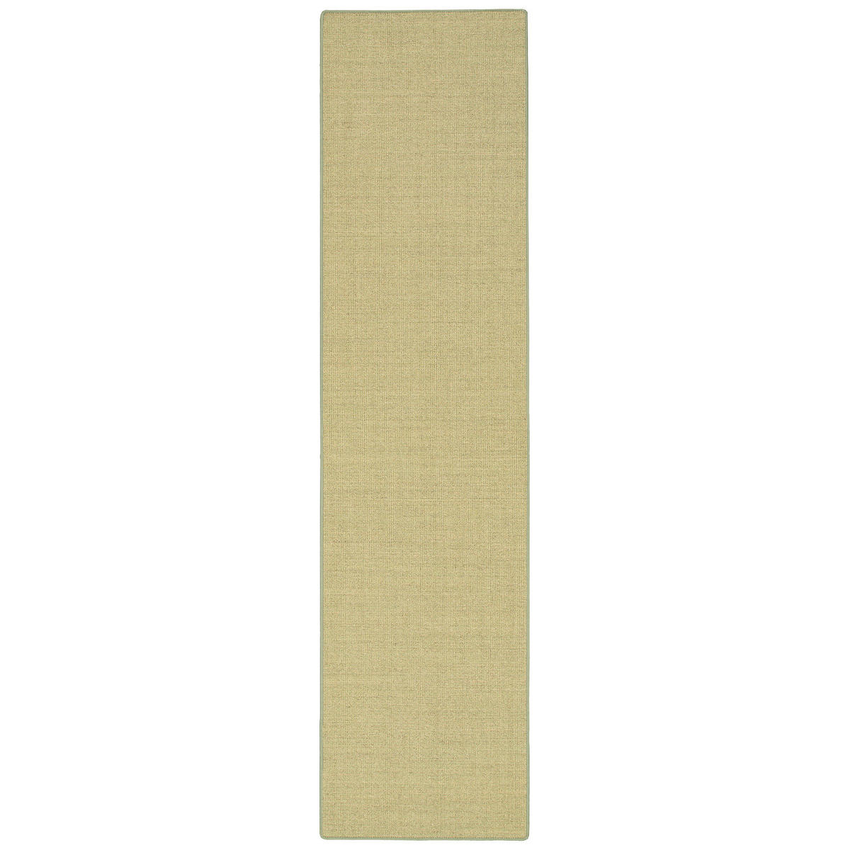 SISAL NATUR LÄUFER TEPPICH - Grün, Textil (80/200cm) - Snapstyle