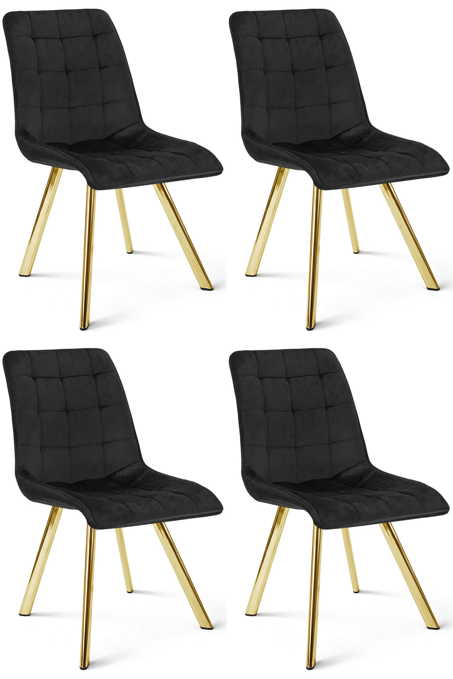 XXXLutz Stuhl Schwarz 49x58x60 cm