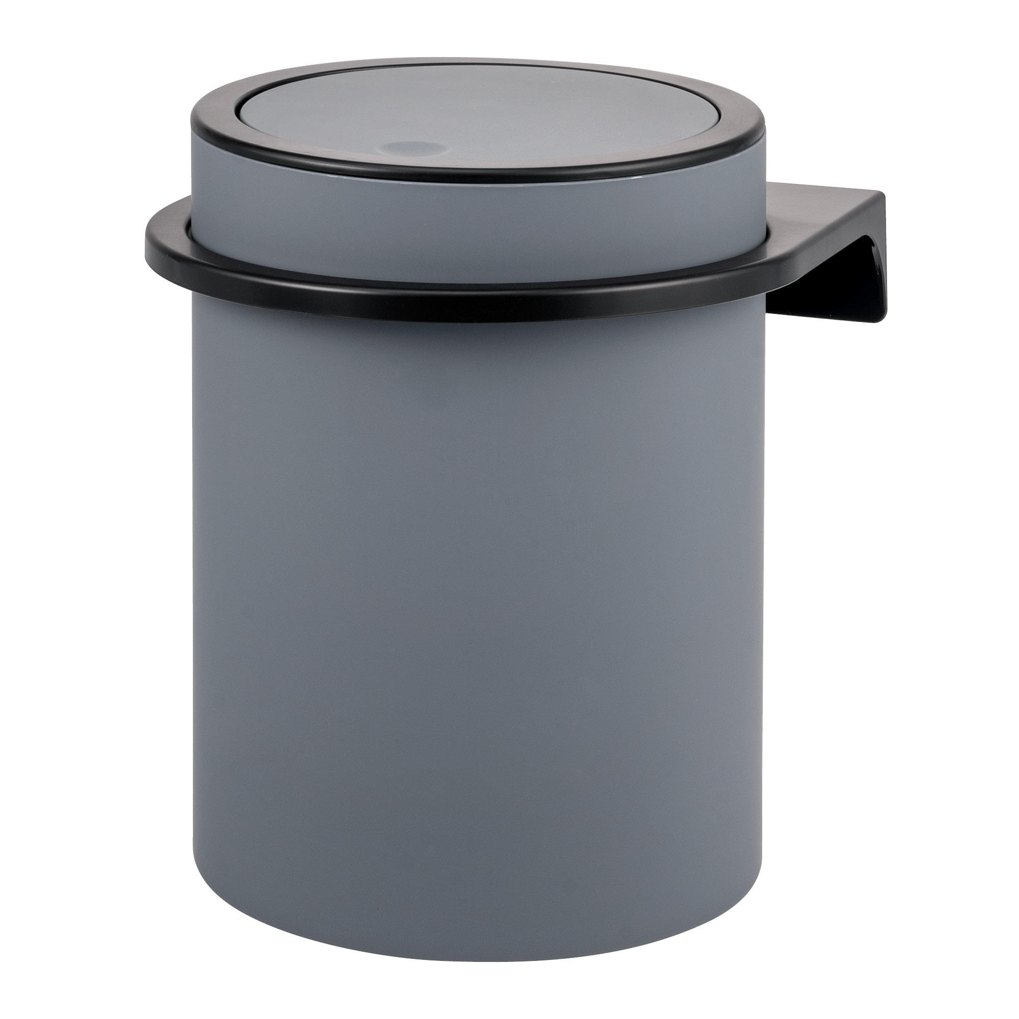 KOSMETIKEIMER SAVONA,5 Liter, grau - Grau, Kunststoff (19/24.5/19cm) - bremermann