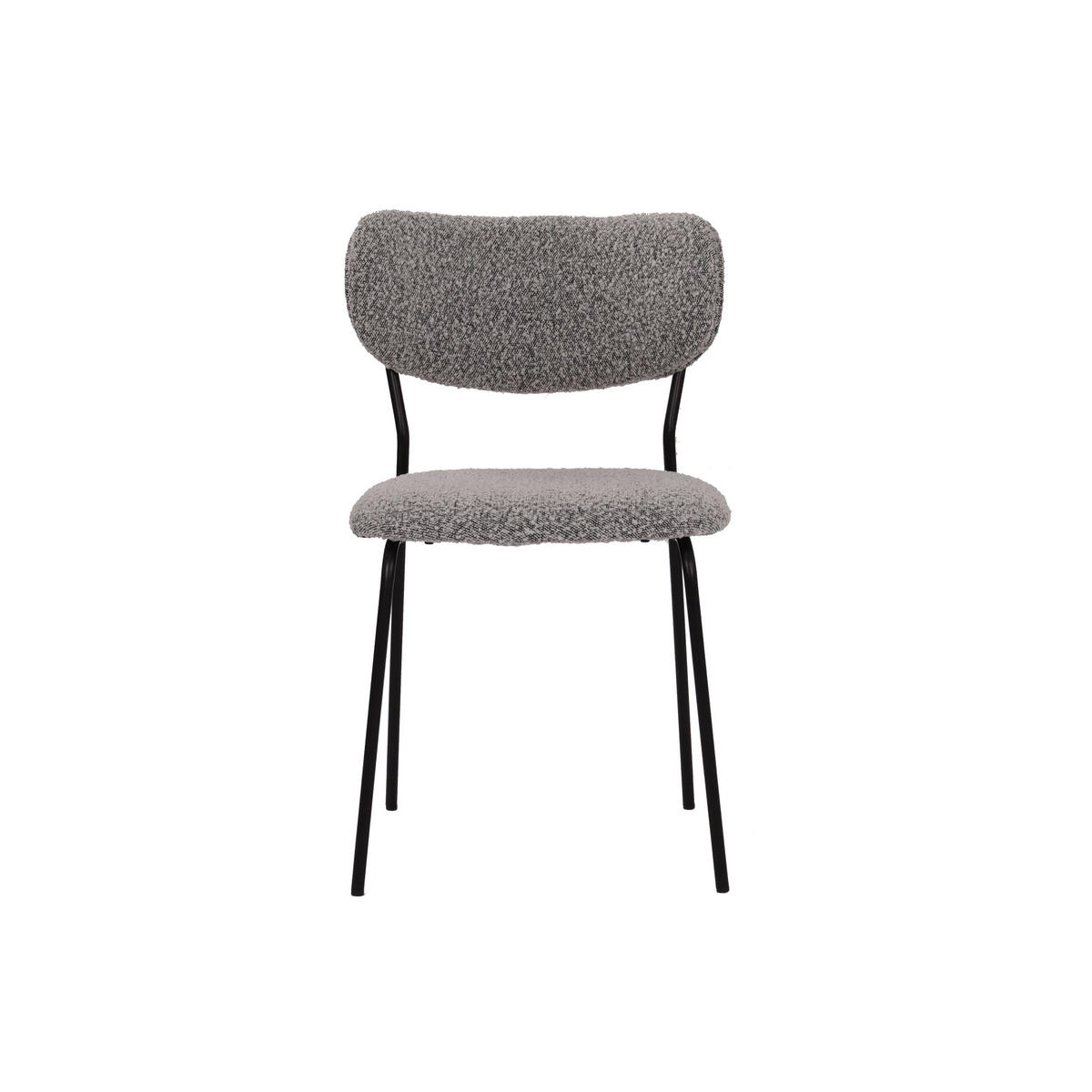 ESSZIMMERSTUHL Leah Taupe - 2 er Set - Taupe/Grau, Kunststoff (46.5/80/60cm) - Housecraft Living