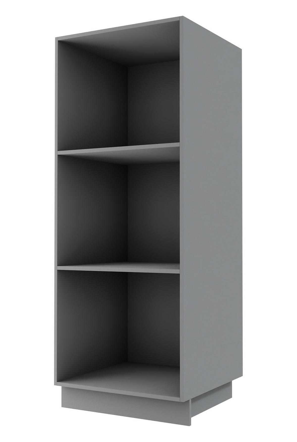 GESCHIRRSCHRANK Kvantum D5D/60/154 Graphit Matt / Grau Matt 60 / 59 / 154cm - Graphitfarben/Grau, Holz/Holzwerkstoff (60/154/59cm) - Feldmann-Wohnen