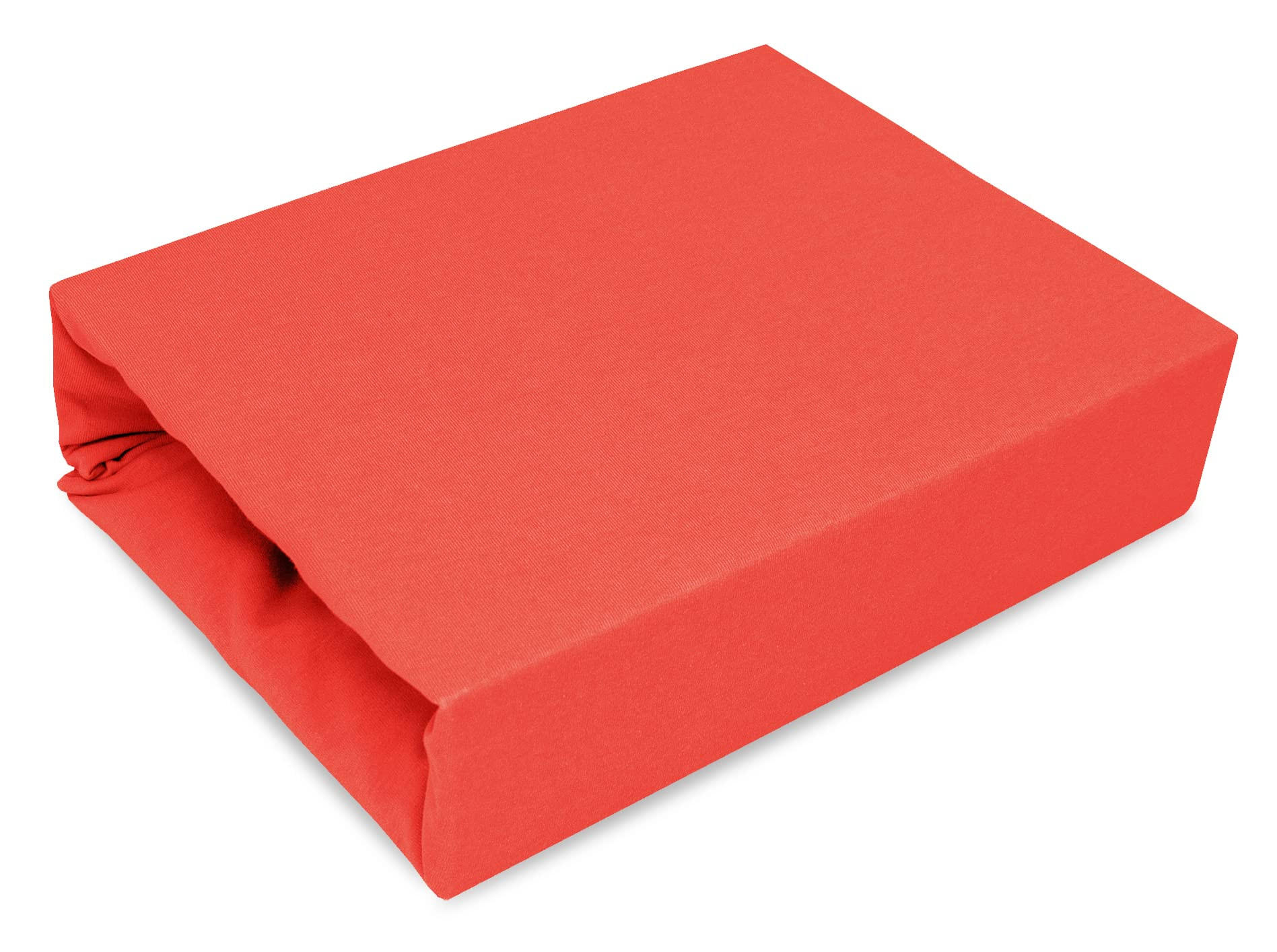 Best For Home Spannbettlaken Rot 160x200 cm