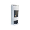 BIOETHANOL-OFEN Weiß inklusive 2 L-Tank und 3 kW Leistung - Weiß, Metall (46/112/46cm) - Purline