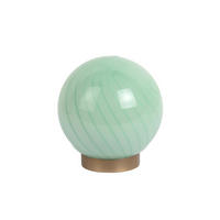 TISCHLAMPE Summer Globe 15.2/15.2/16.7 cm - Grün, Glas (15.2/15.2/16.7cm) - Leitmotiv