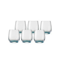 BECHER Jessica Blau 360 ml 6er Set - Blau, Glas (0.36L) - Eisch