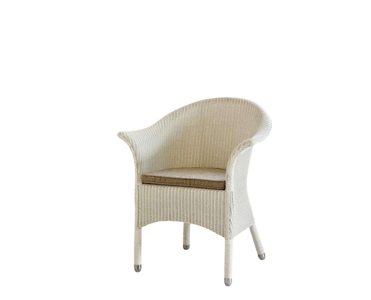 CHARLOTTE Relaxsessel - Weiß, Holzwerkstoff (72/85/57cm) - Sedex