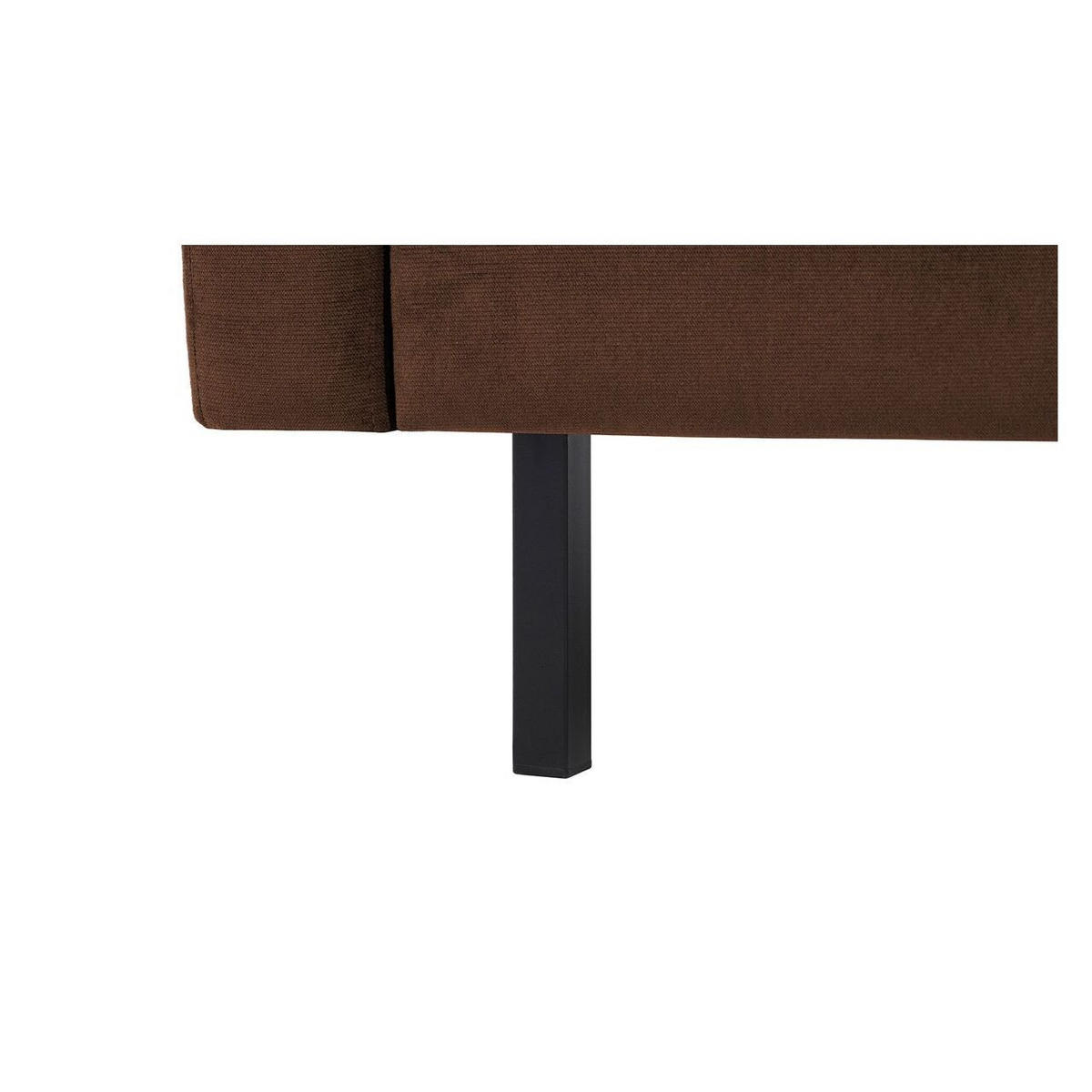 ZWEISITZER-SOFA Lioni-Kronos 6 - Braun, Holz/Textil (143/84/94cm)