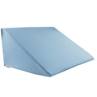 KEILKISSENBEZUG Basic 100% Baumwolle hellblau 62/49/30 cm - Hellblau, Textil (62/49cm) - beties Heimtextil