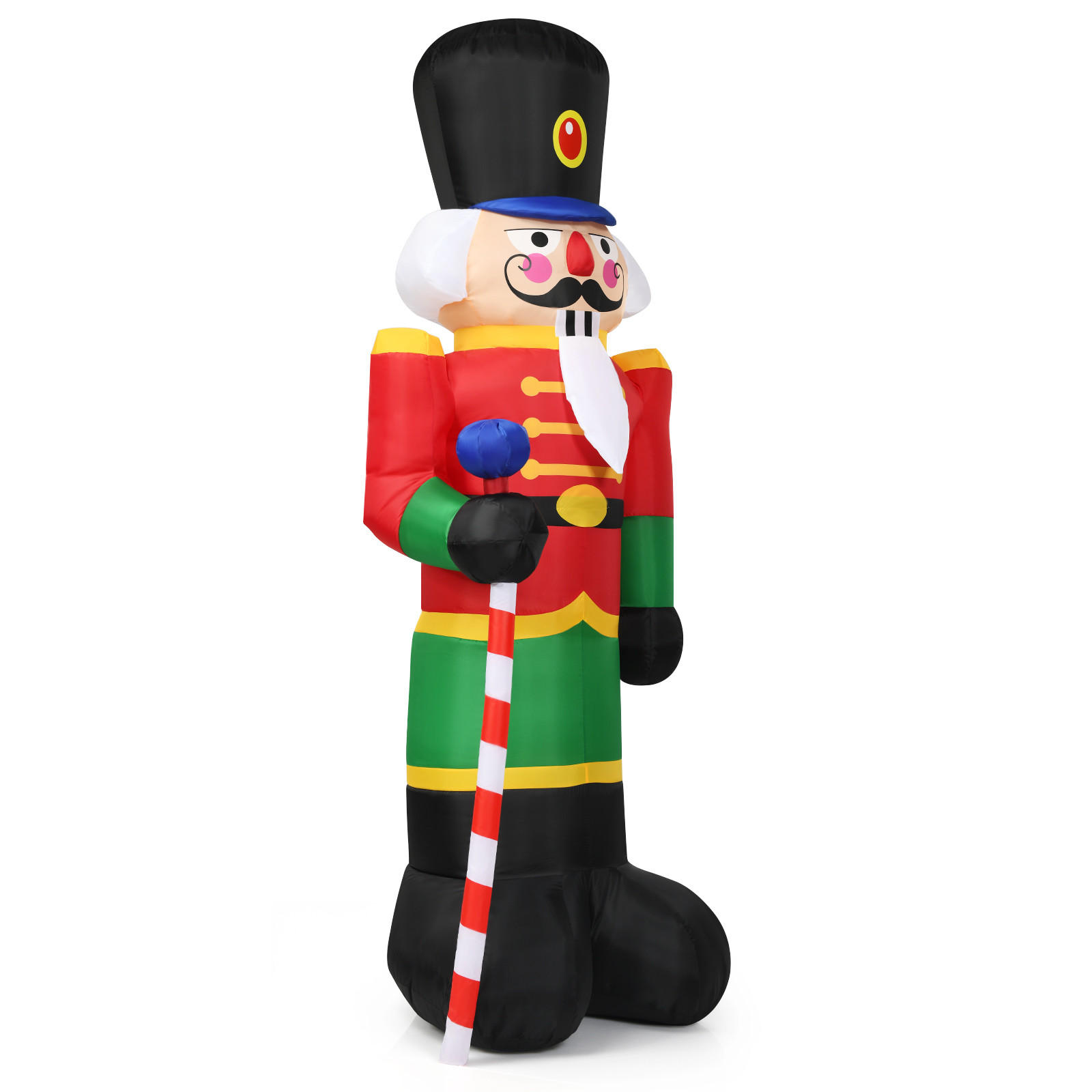 NUSSKNACKER SOLDAT 240cm Multicolor - Multicolor, Kunststoff (80/240/80cm) - COSTWAY