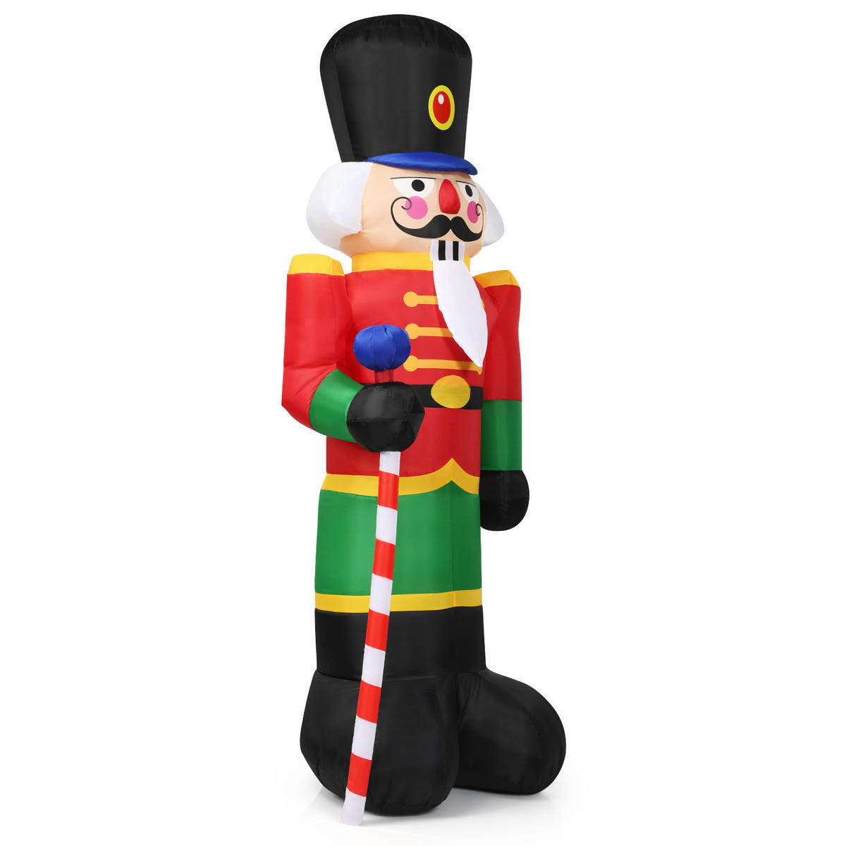 NUSSKNACKER SOLDAT 240cm Multicolor - Multicolor, Kunststoff (80/240/80cm) - COSTWAY