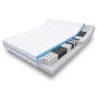 FEDERKERNMATRATZE Smart 140x200 cm - Weiß, Textil (140/200cm) - Sleezzz
