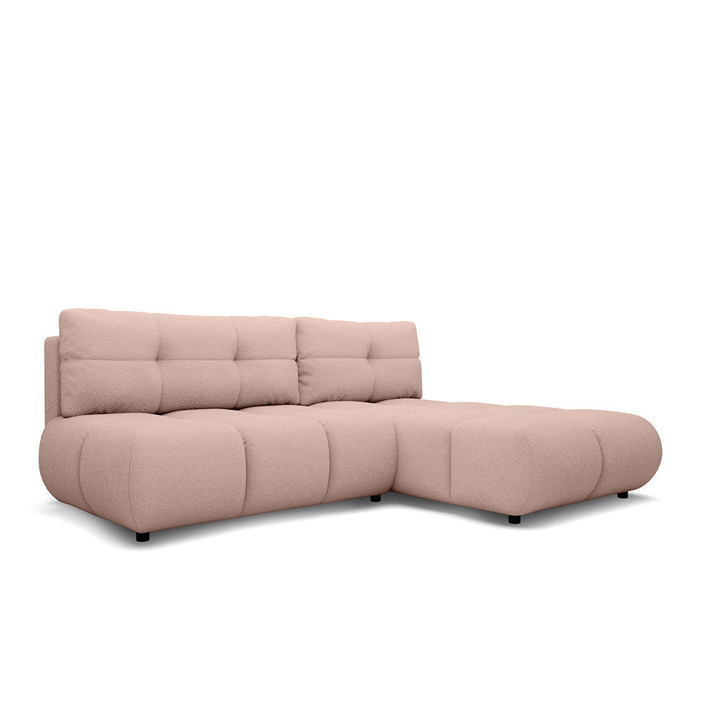 ECKSOFA Milorya Multicolor - Multicolor, Textil (230/90/170cm) - Pillovely