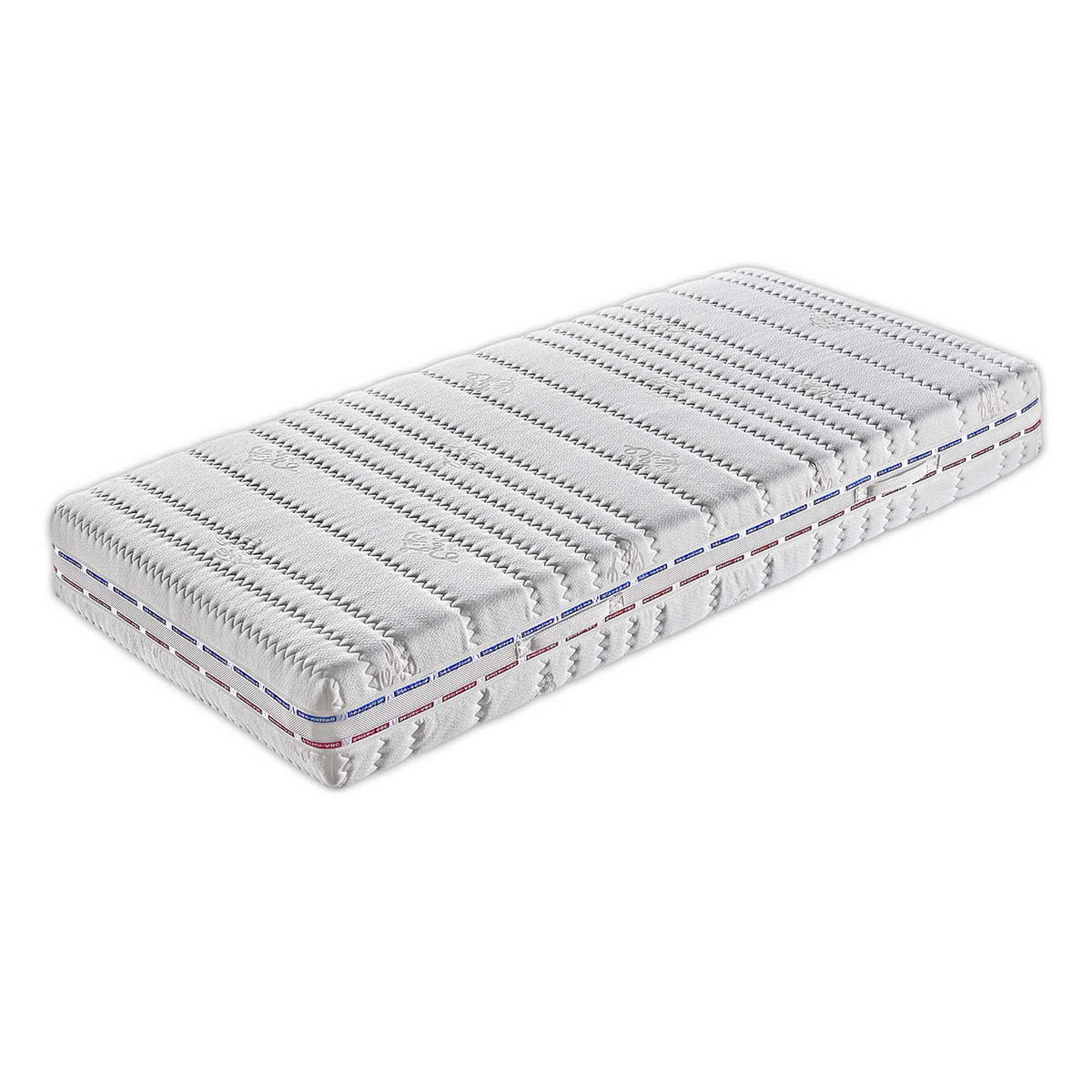 XXL-KOMFORT-SET XXL-TFK/Max1 Matratze & Lattenrostset - Weiß, Textil (140/200cm) - Betten-ABC