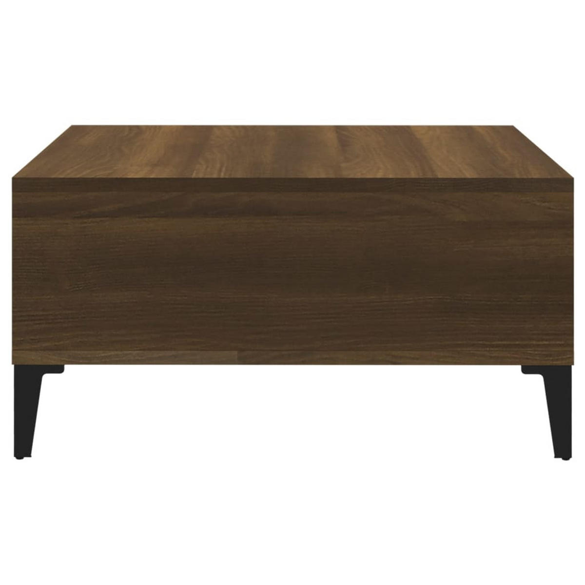 COUCHTISCH Braun Eichen-Optik 60x60x30 cm Holzwerkstoff - Braun, Holzwerkstoff (60/60/30cm) - furnicato