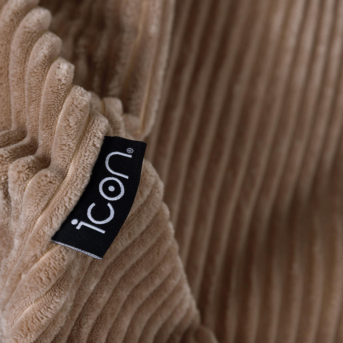 SITZSACK Klassisch Kingston, Cord - Mokka, Textil (85/50/85cm) - icon