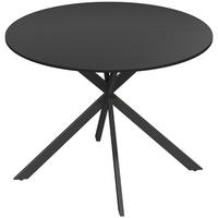 ESSTISCH Rund 100 cm DE-39926 Schwarz - Schwarz, Holzwerkstoff (100/100/75cm) - ComfortXL