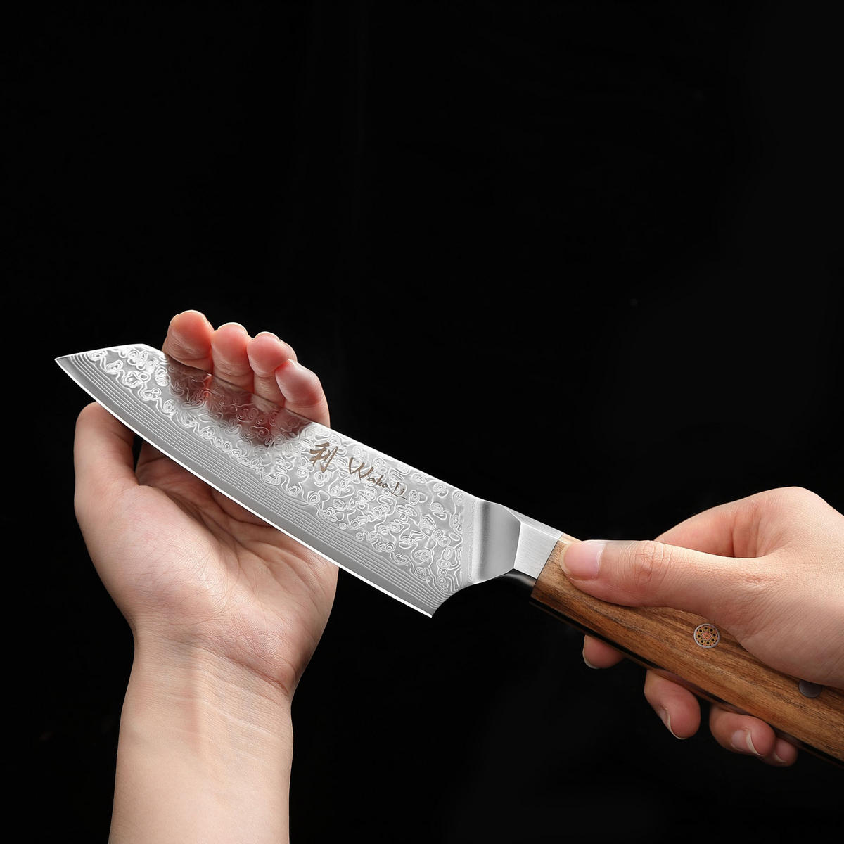 KIRITSUKEMESSER 15 cm - Braun, Metall (29cm) - Wakoli