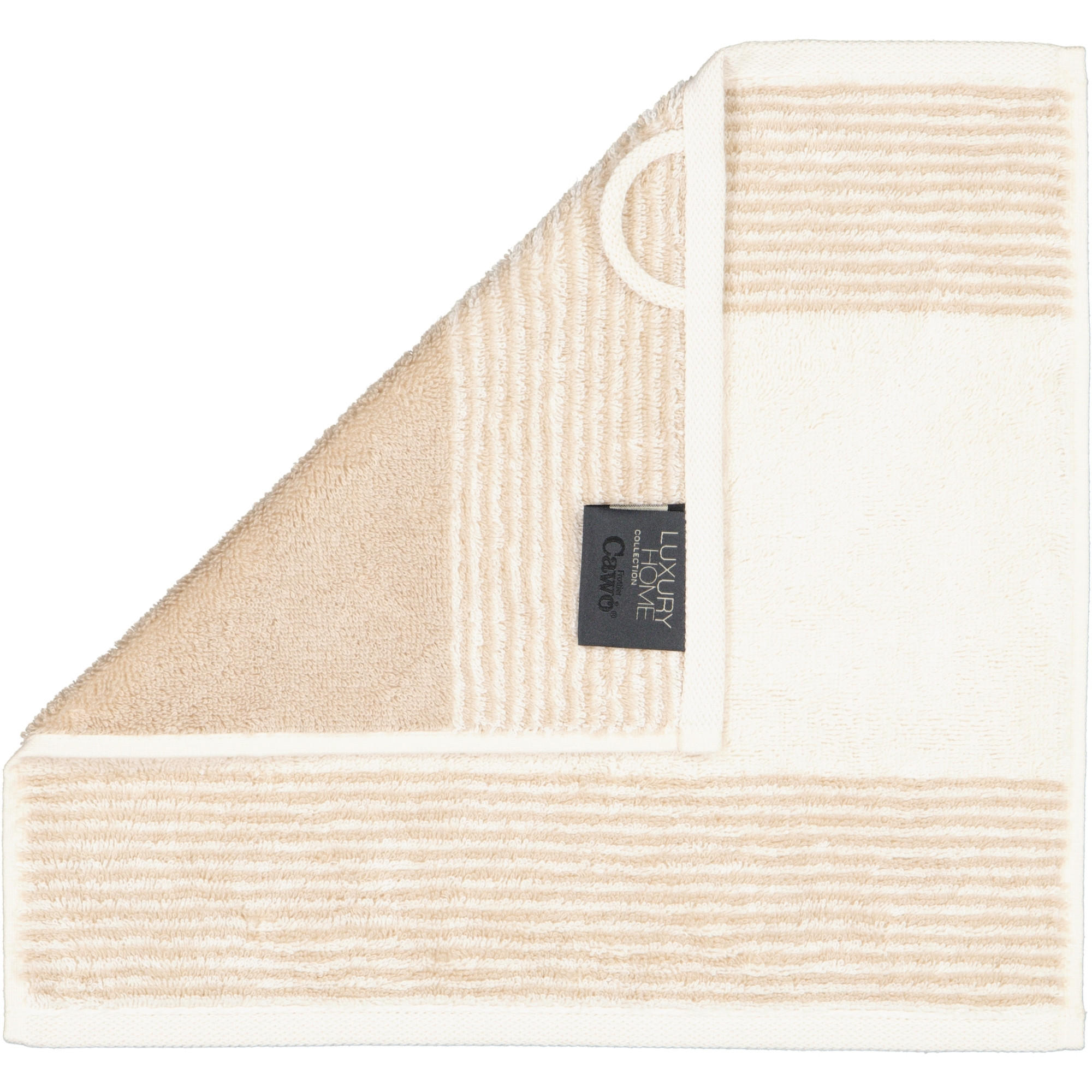 Cawoe Seiftuch Beige 30x30 cm
