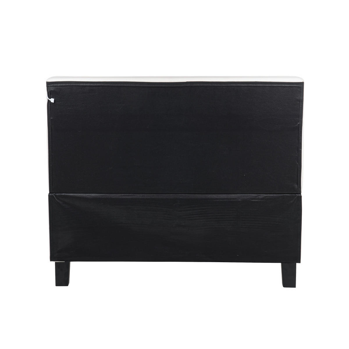 LED BETT ASTRO - Weiß, 90 x 200 cm - Weiß, Kunststoff - Home Deluxe