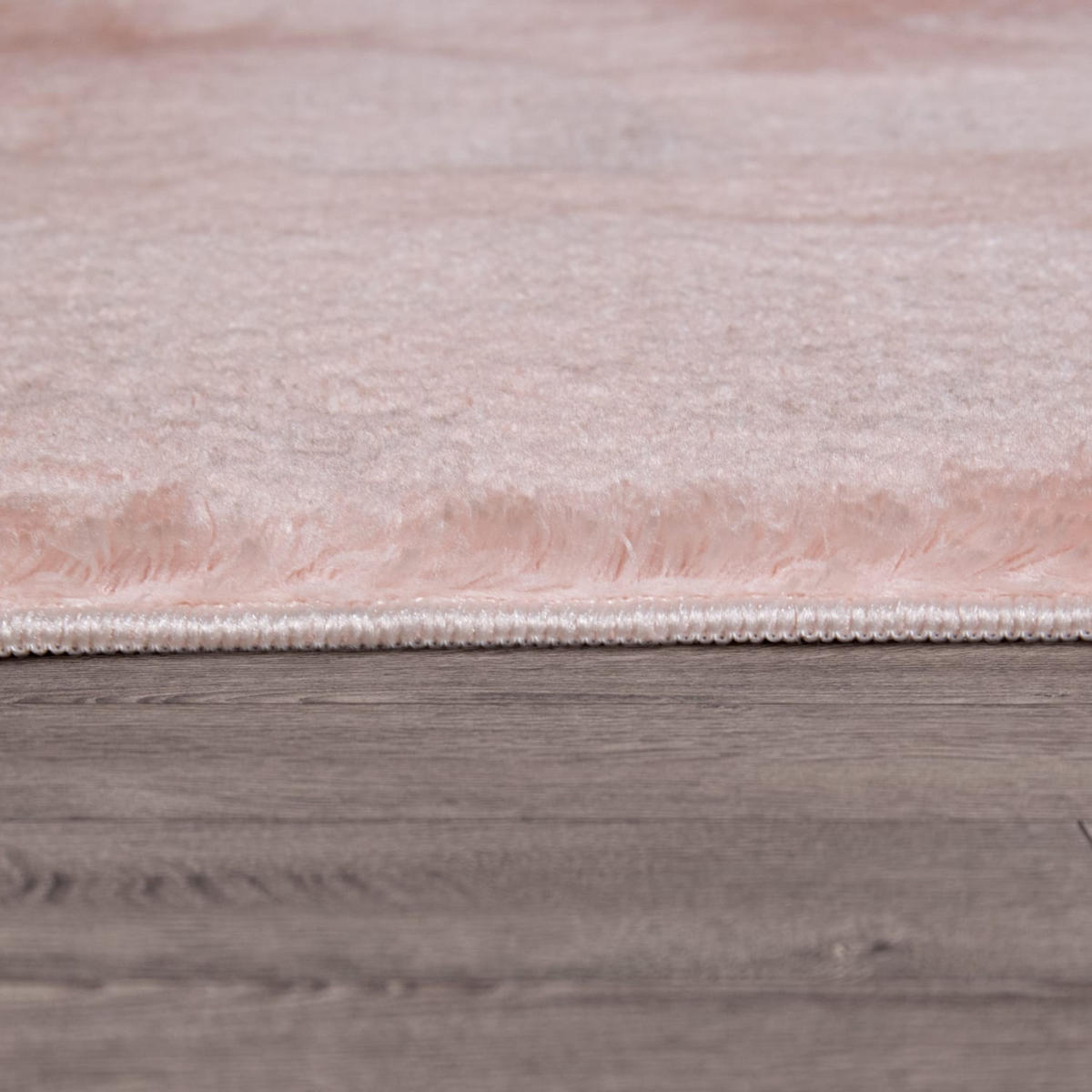 FLACHWEBETEPPICH Rosa 200 x 200 cm - Rosa, Kunststoff (200/200cm) - TT Home