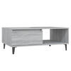 COUCHTISCH Grau Sonoma 90x60x35 cm Holzwerkstoff - Hellgrau, Holzwerkstoff (60/90/35cm) - furnicato