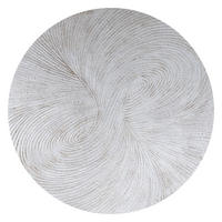 WANDPANEEL Wiktor Weiß 180/3.5/180cm - Weiß, Holz (3.5/180/180cm) - PTMD Collection